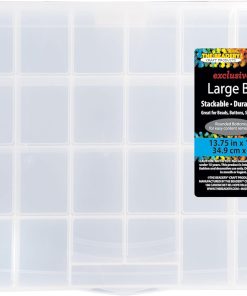 The Beadery - Large Bead Keeper Storage Box. 32 Compartment - 2176
