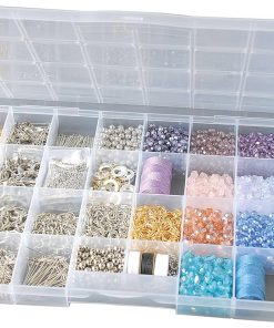 Alternative view of The Beadery - Large Bead Keeper Storage Box. 32 Compartment - 2176